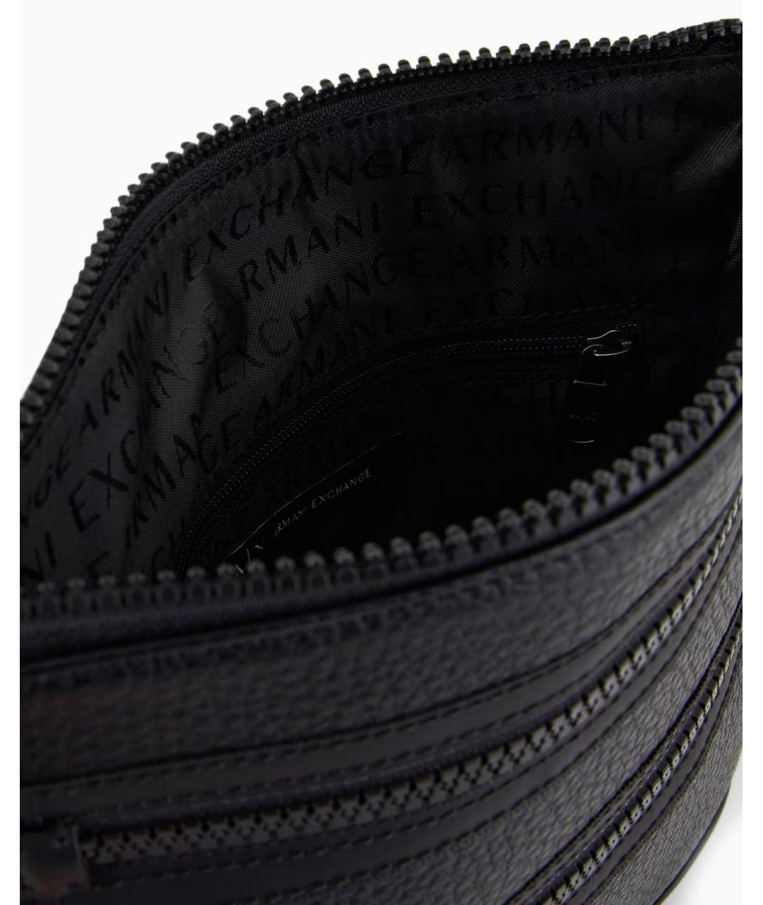 ARMANI EXCHANGE Черная сумка на плечо, фото 4