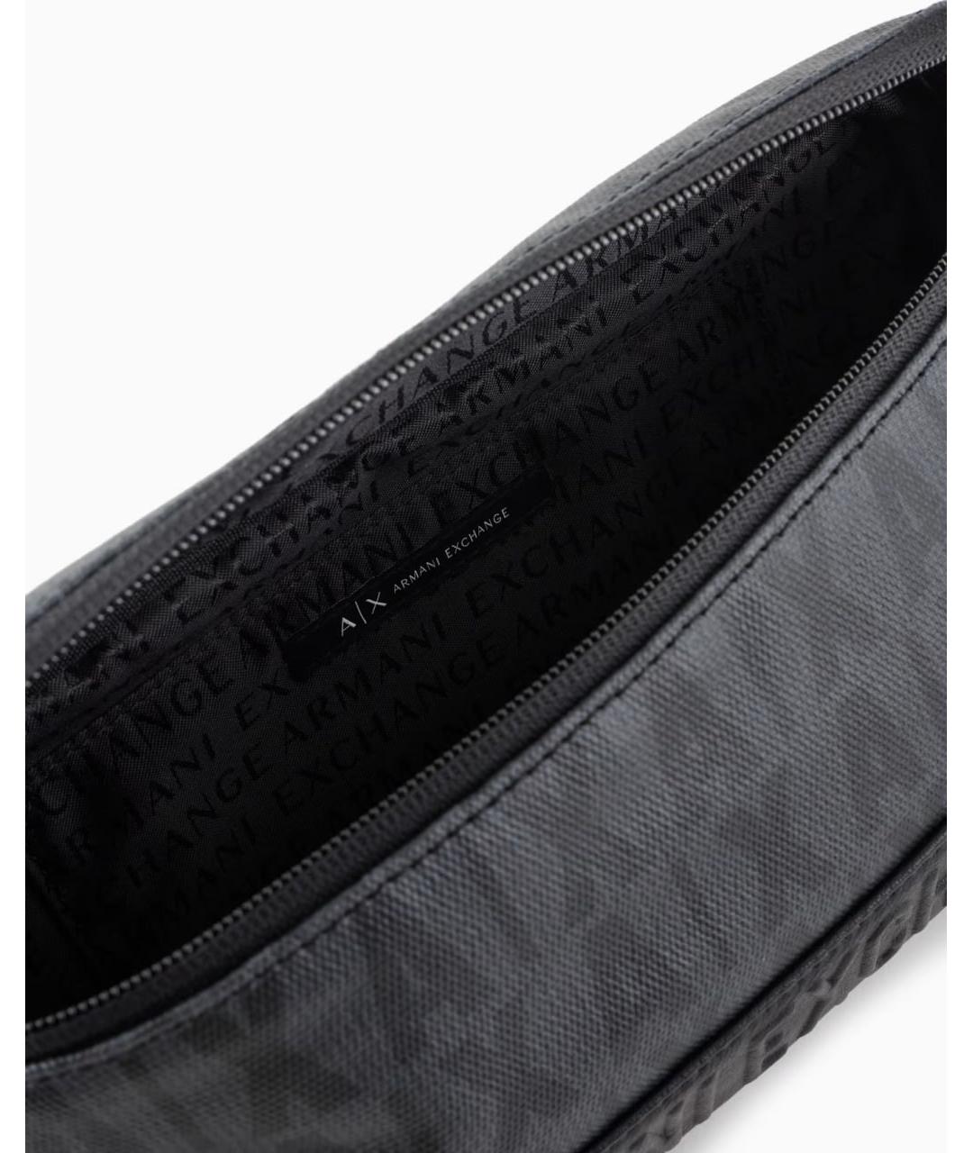 ARMANI EXCHANGE Черная поясная сумка, фото 2