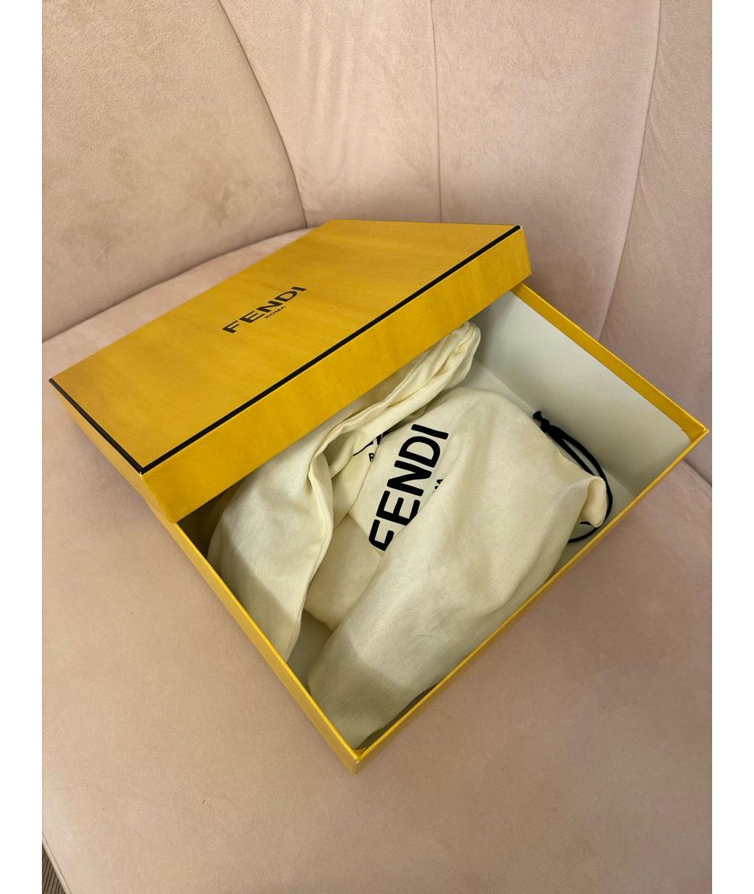 FENDI Мульти туфли, фото 5