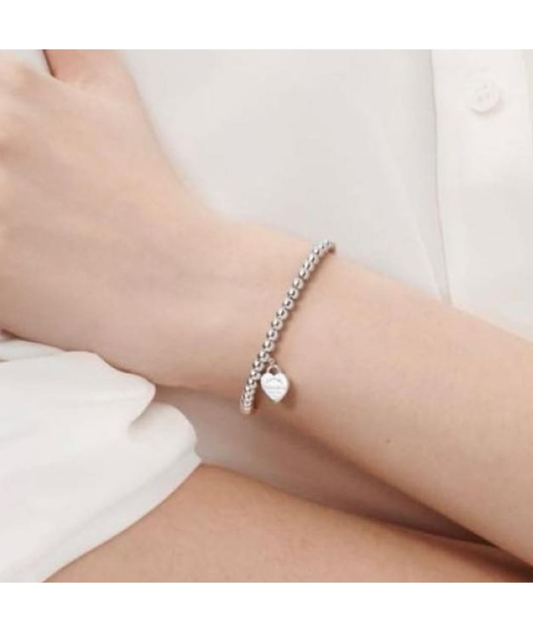 TIFFANY&CO Серебрянный серебряный браслет, фото 2