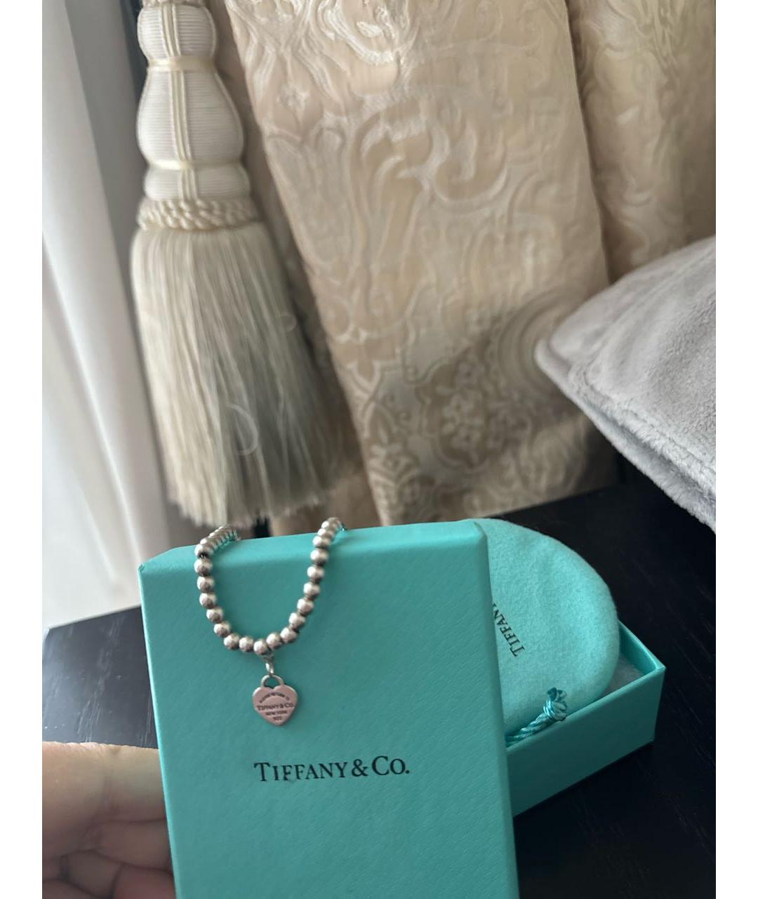 TIFFANY&CO Серебрянный серебряный браслет, фото 3