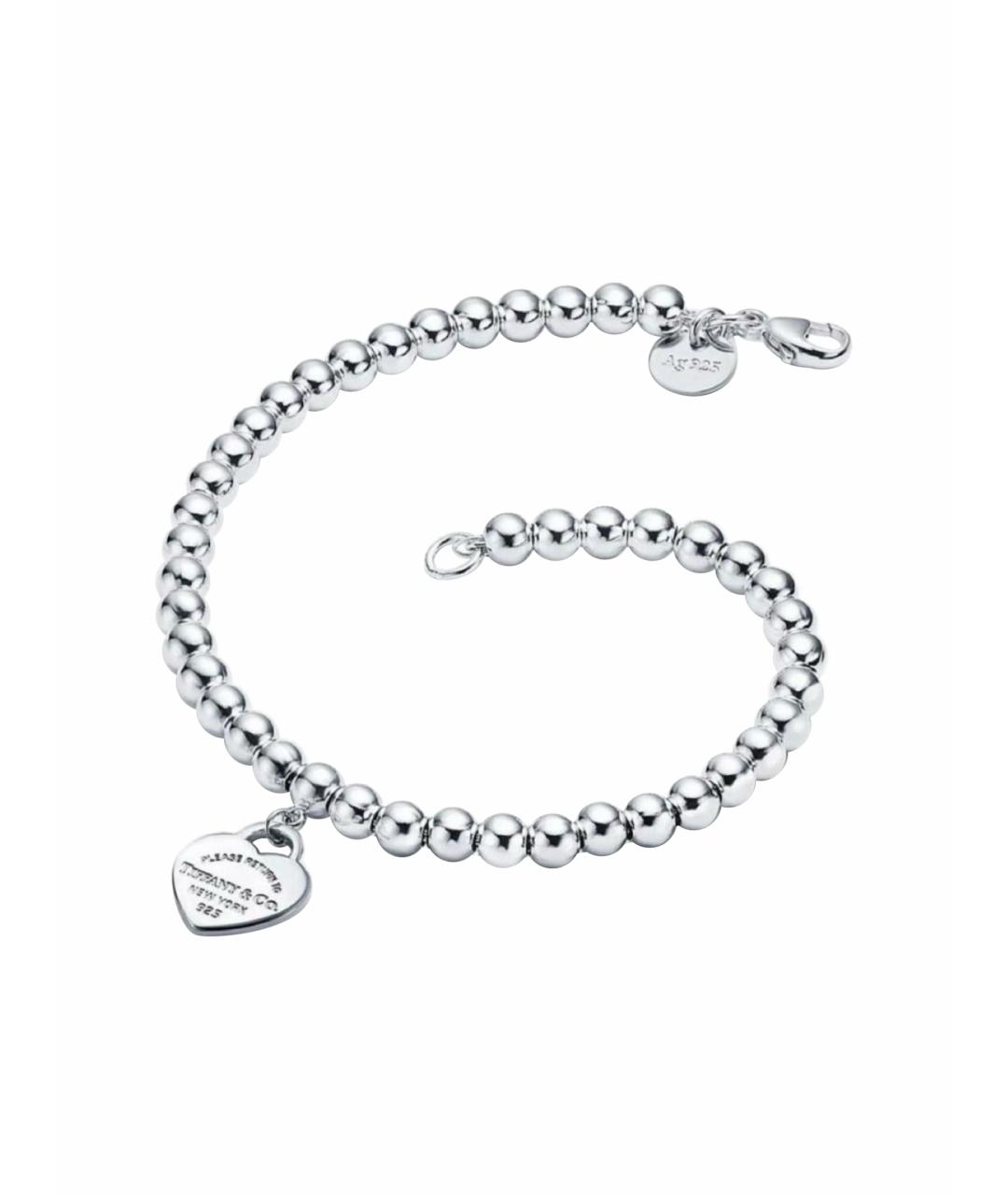 TIFFANY&CO Серебрянный серебряный браслет, фото 1