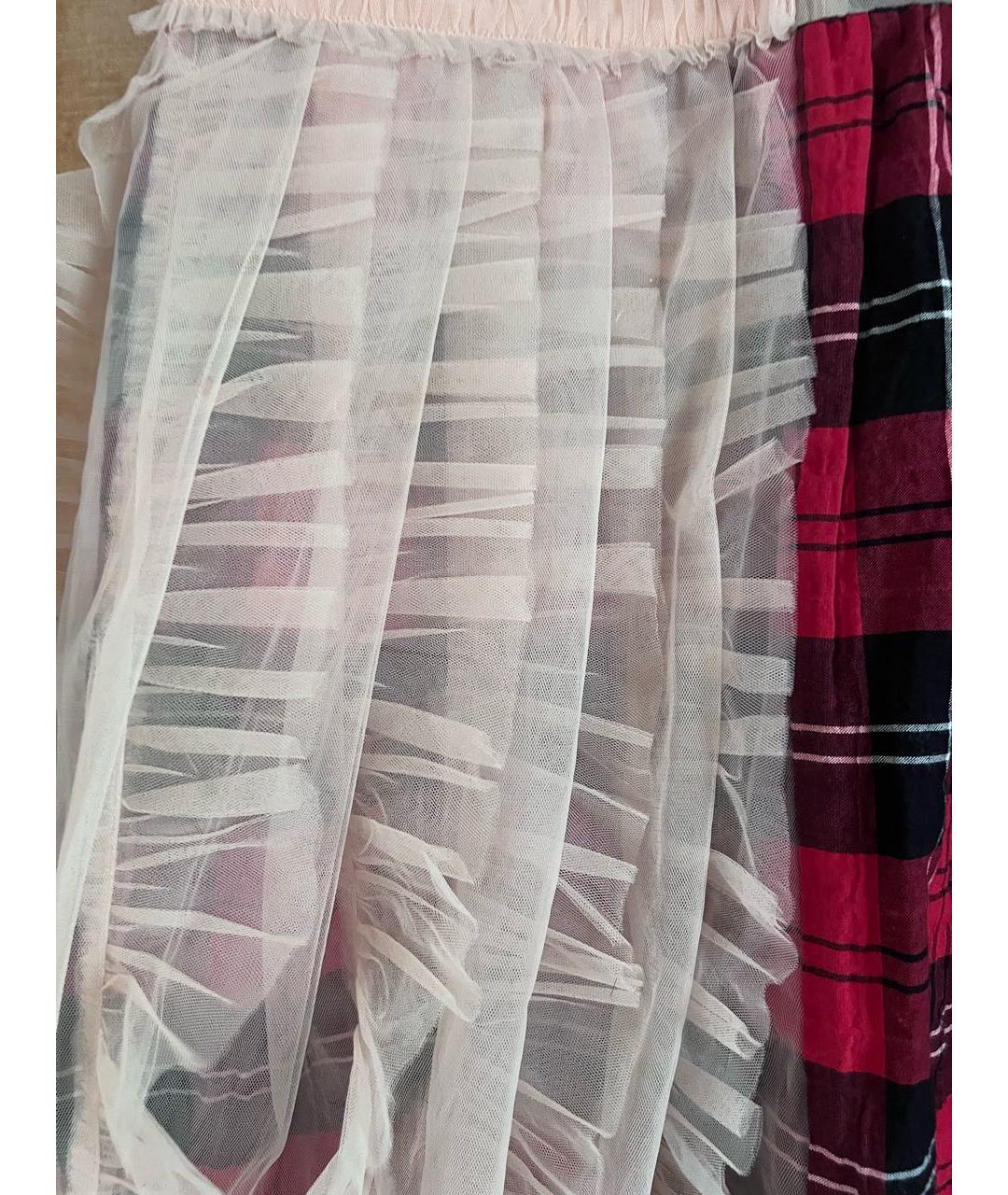 ROCHAS Красное хлопковое коктейльное платье, фото 5