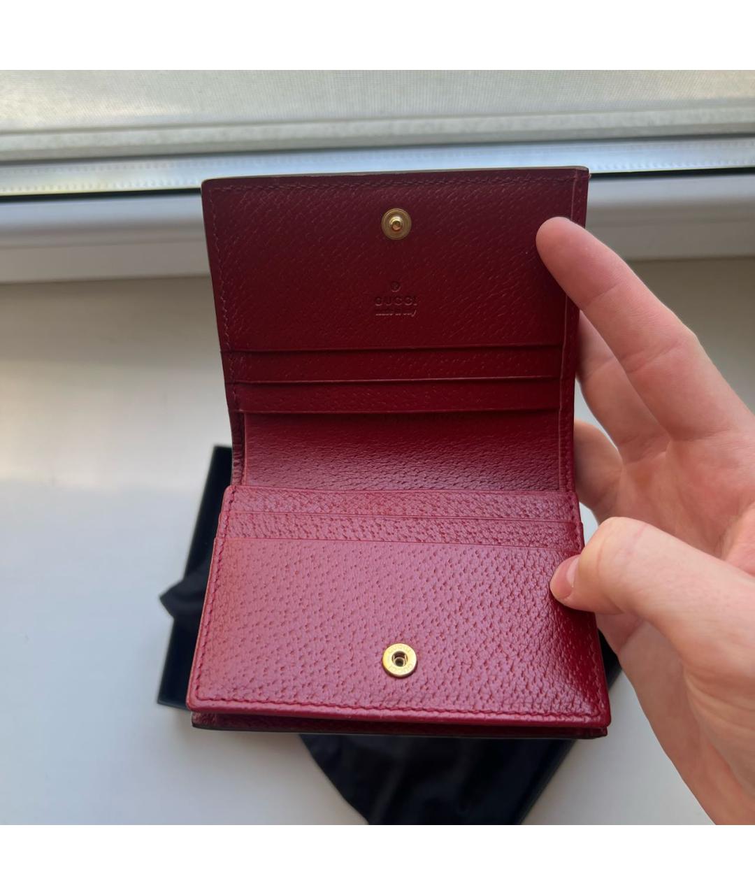 GUCCI Мульти кожаный кошелек, фото 4