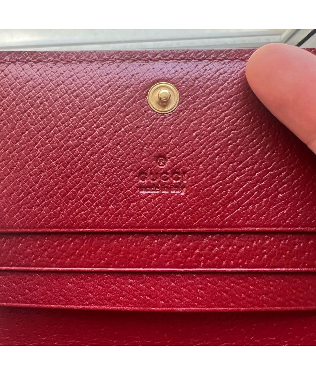 GUCCI Мульти кожаный кошелек, фото 5