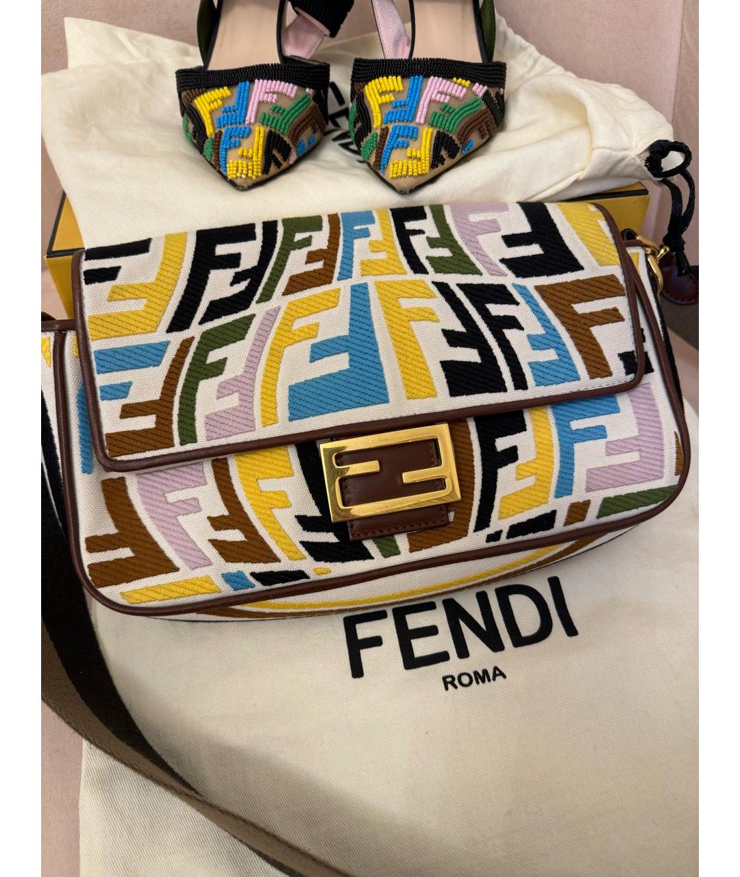 FENDI Мульти сумка с короткими ручками, фото 4
