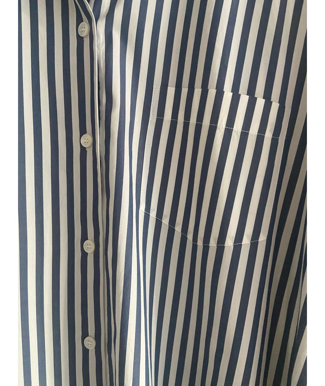 'S MAX MARA Белое хлопковое повседневное платье, фото 7