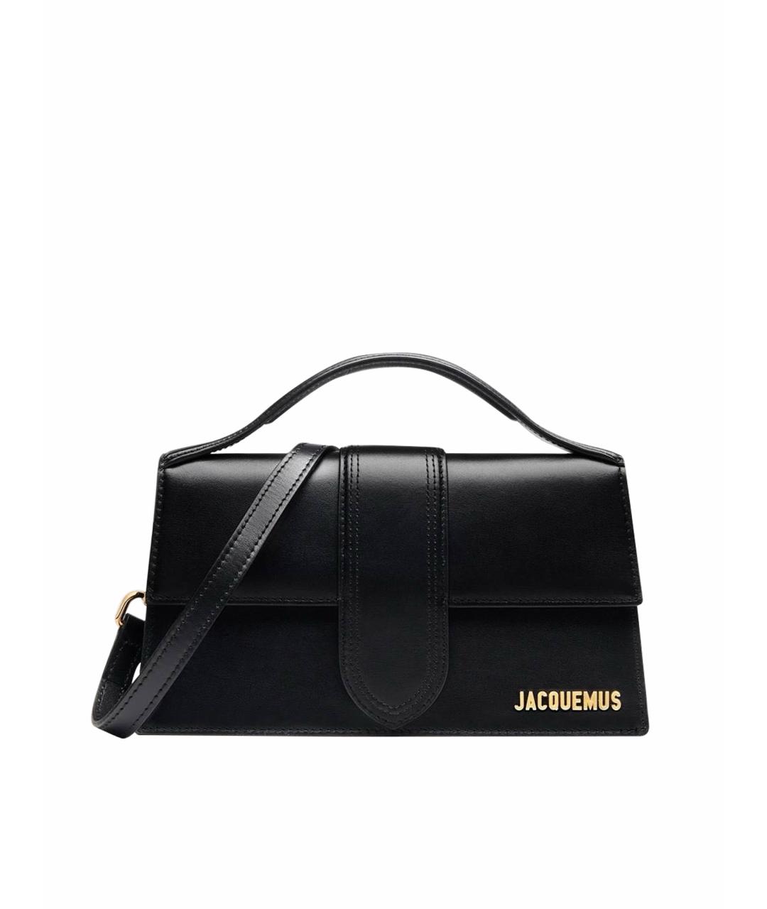 JACQUEMUS Кожаная сумка с короткими ручками, фото 6
