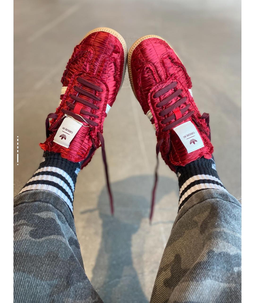 ADIDAS Красные кеды, фото 6