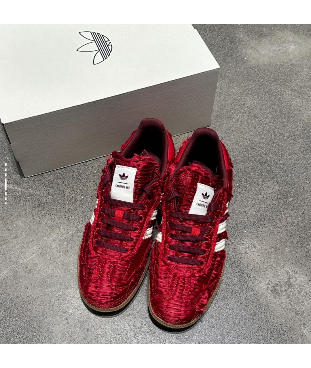 ADIDAS Красные кеды, фото 5