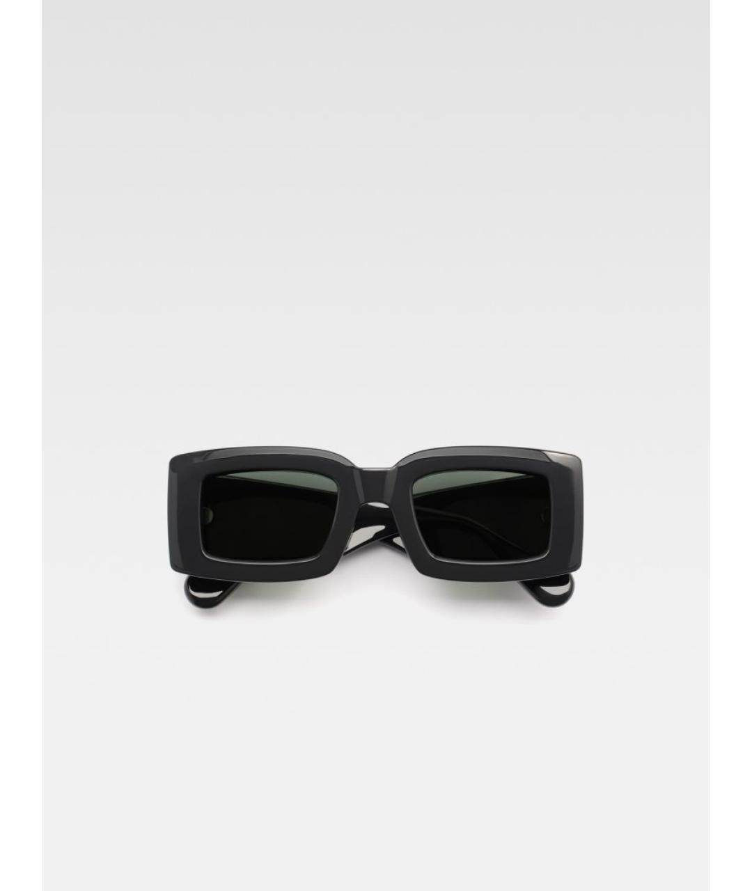 JACQUEMUS Черные пластиковые солнцезащитные очки, фото 2