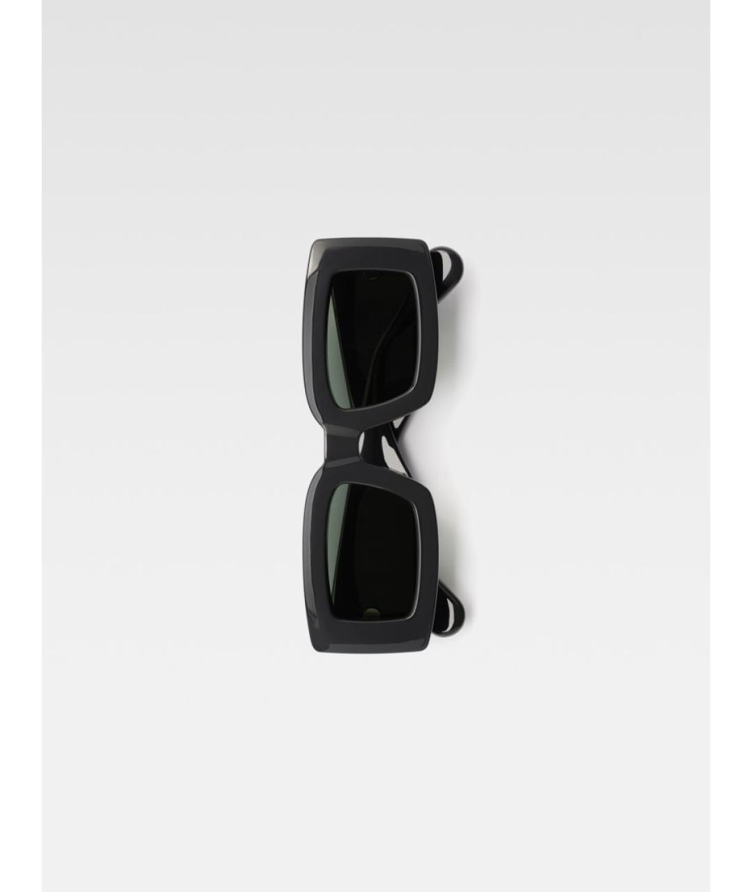 JACQUEMUS Черные пластиковые солнцезащитные очки, фото 3