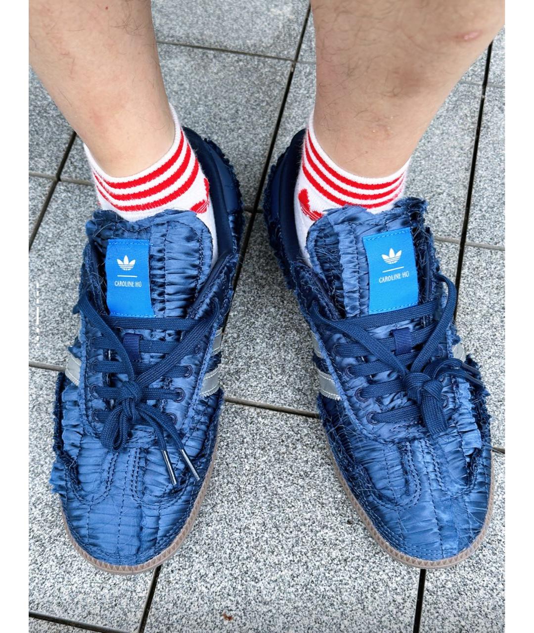 ADIDAS Темно-синие кеды, фото 6