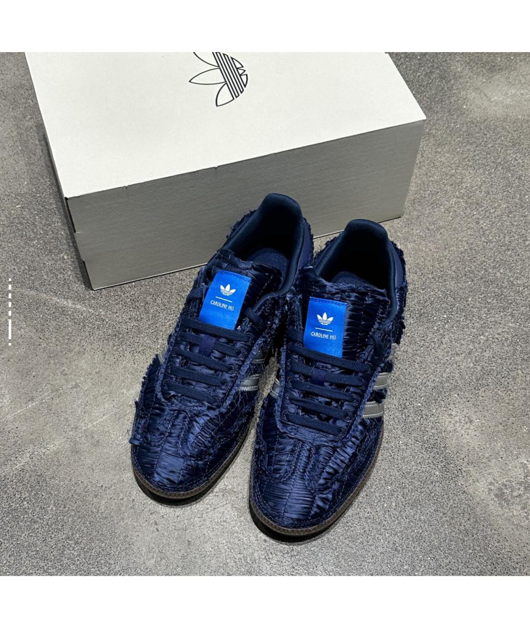 ADIDAS Темно-синие кеды, фото 7
