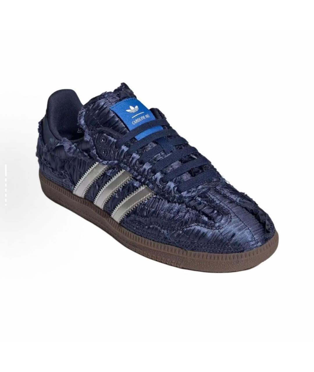 ADIDAS Темно-синие кеды, фото 2