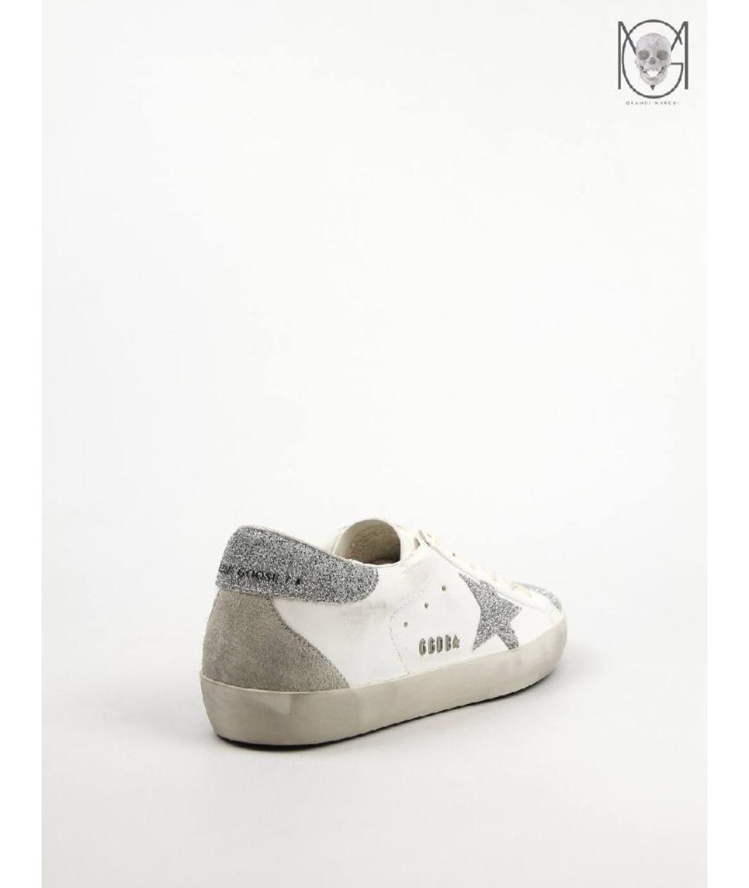 GOLDEN GOOSE DELUXE BRAND Белые кожаные кеды, фото 4