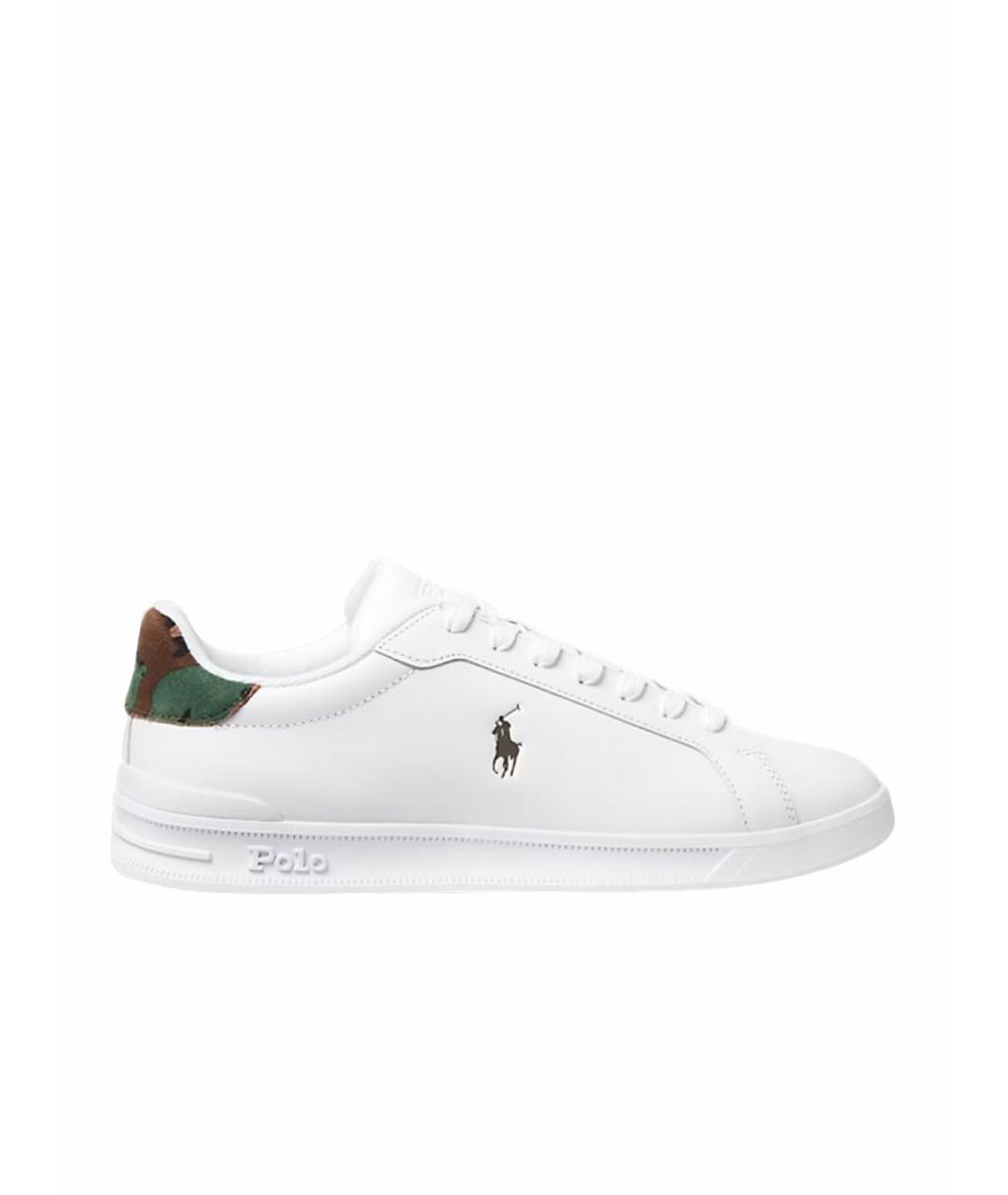 POLO RALPH LAUREN Кожаные низкие кроссовки / кеды, фото 1