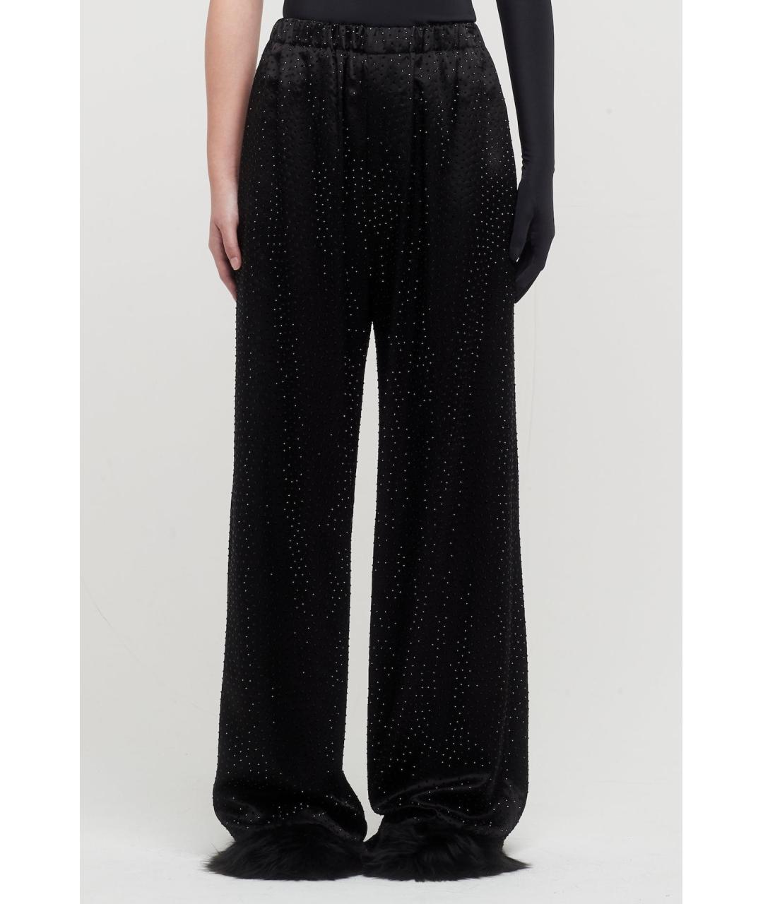 BALENCIAGA Черные прямые брюки, фото 6