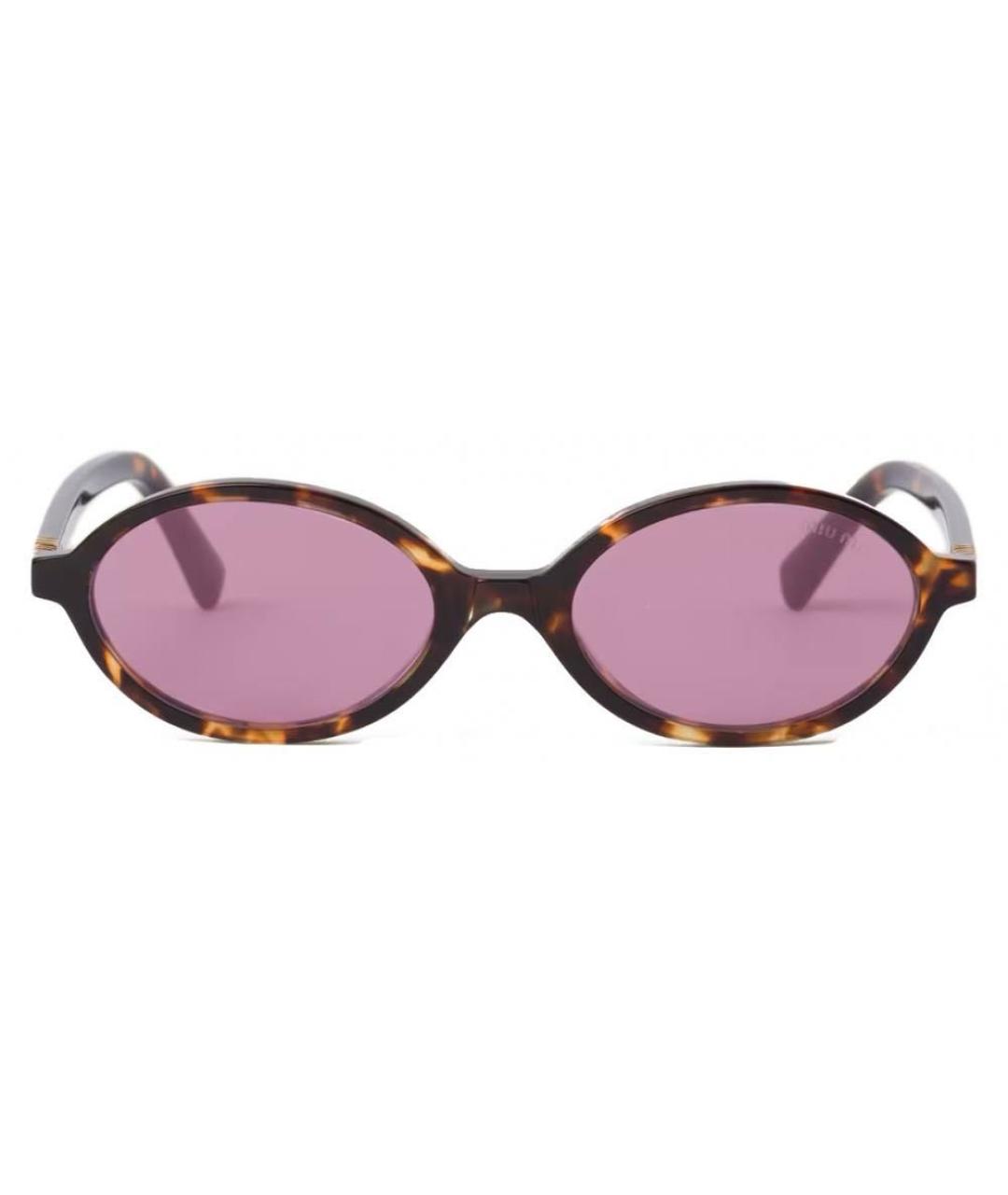 MIU MIU Пластиковые солнцезащитные очки, фото 2