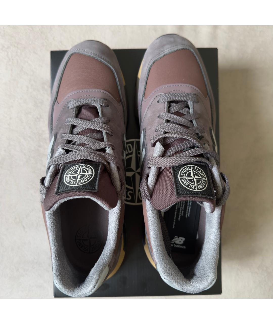 NEW BALANCE Мульти нубуковые низкие кроссовки / кеды, фото 3