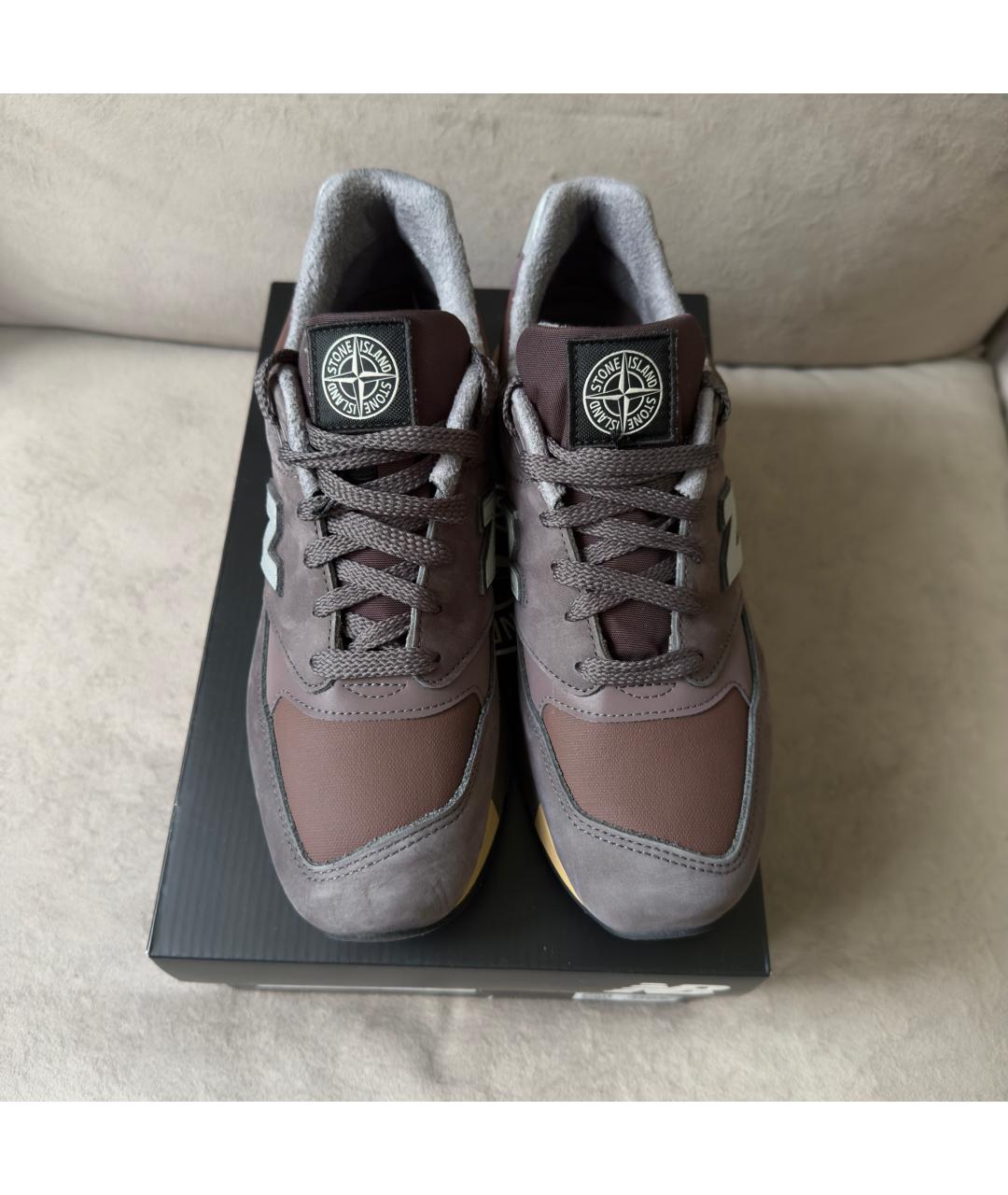 NEW BALANCE Мульти нубуковые низкие кроссовки / кеды, фото 2