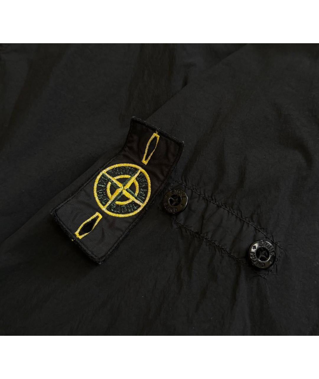 STONE ISLAND Черная куртка, фото 4