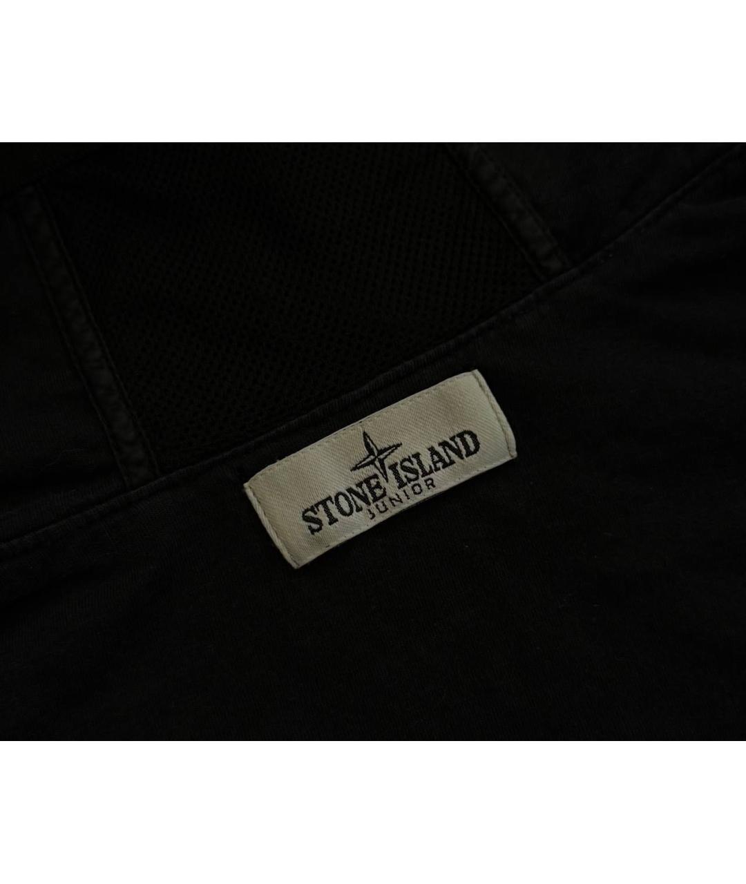 STONE ISLAND Черная куртка, фото 5