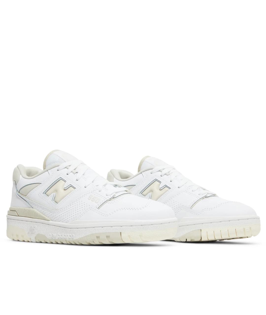 NEW BALANCE Белые кожаные кроссовки, фото 2