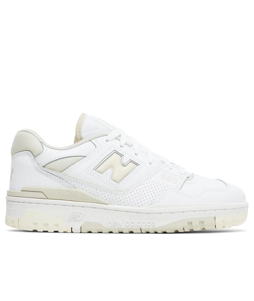 NEW BALANCE Белые кожаные кроссовки, фото 1