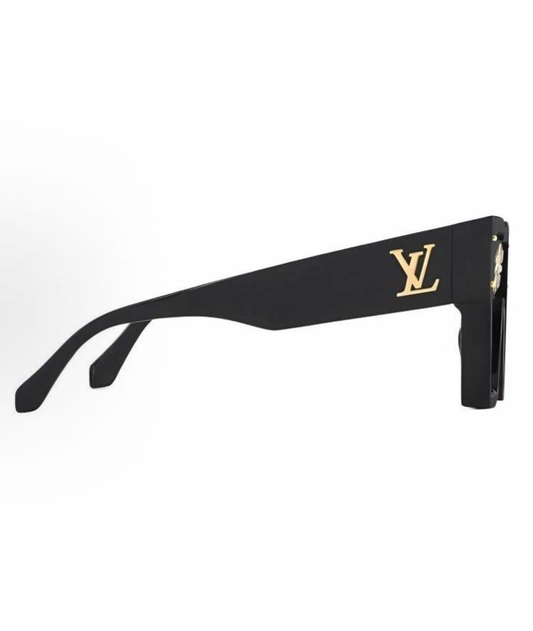 LOUIS VUITTON Черные пластиковые солнцезащитные очки, фото 3