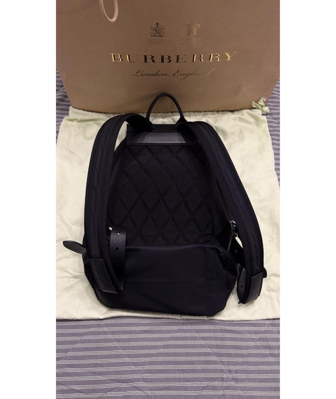 BURBERRY Черный рюкзак, фото 3