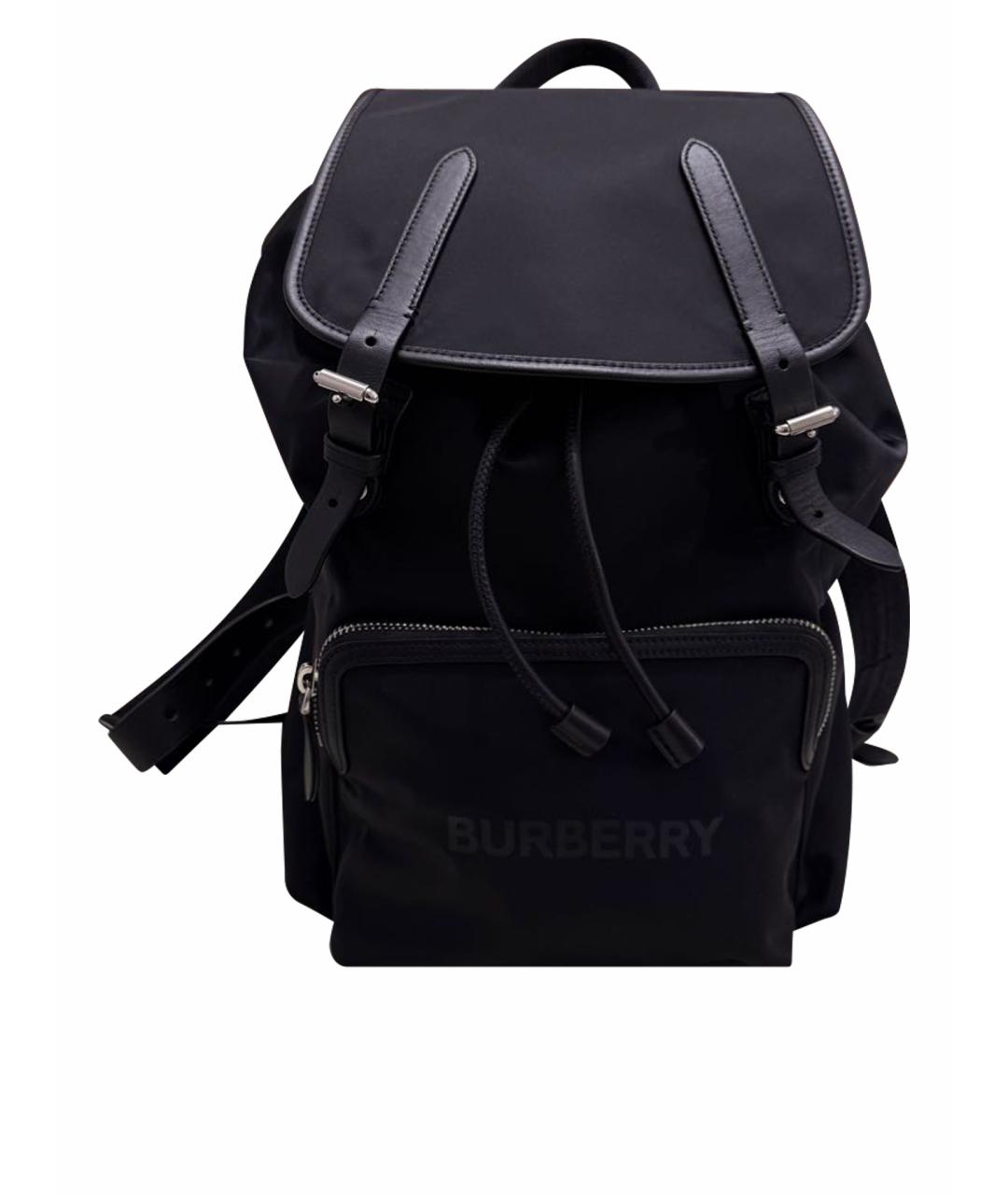 BURBERRY Черный рюкзак, фото 1