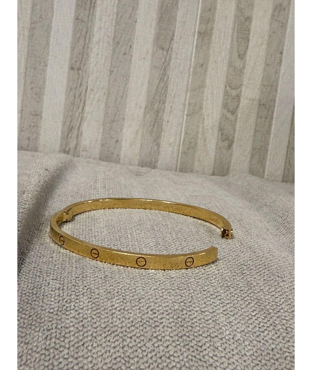CARTIER Золотой браслет из желтого золота, фото 3