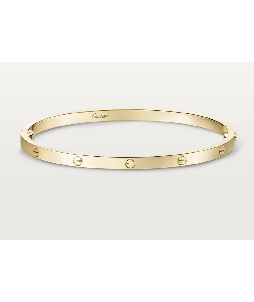 CARTIER Золотой браслет из желтого золота, фото 6