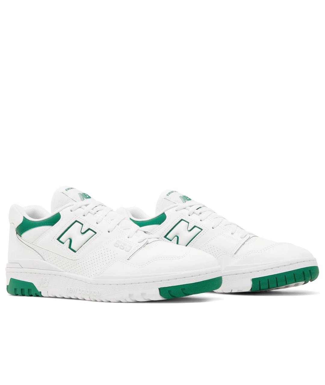 NEW BALANCE Белые кожаные кроссовки, фото 2