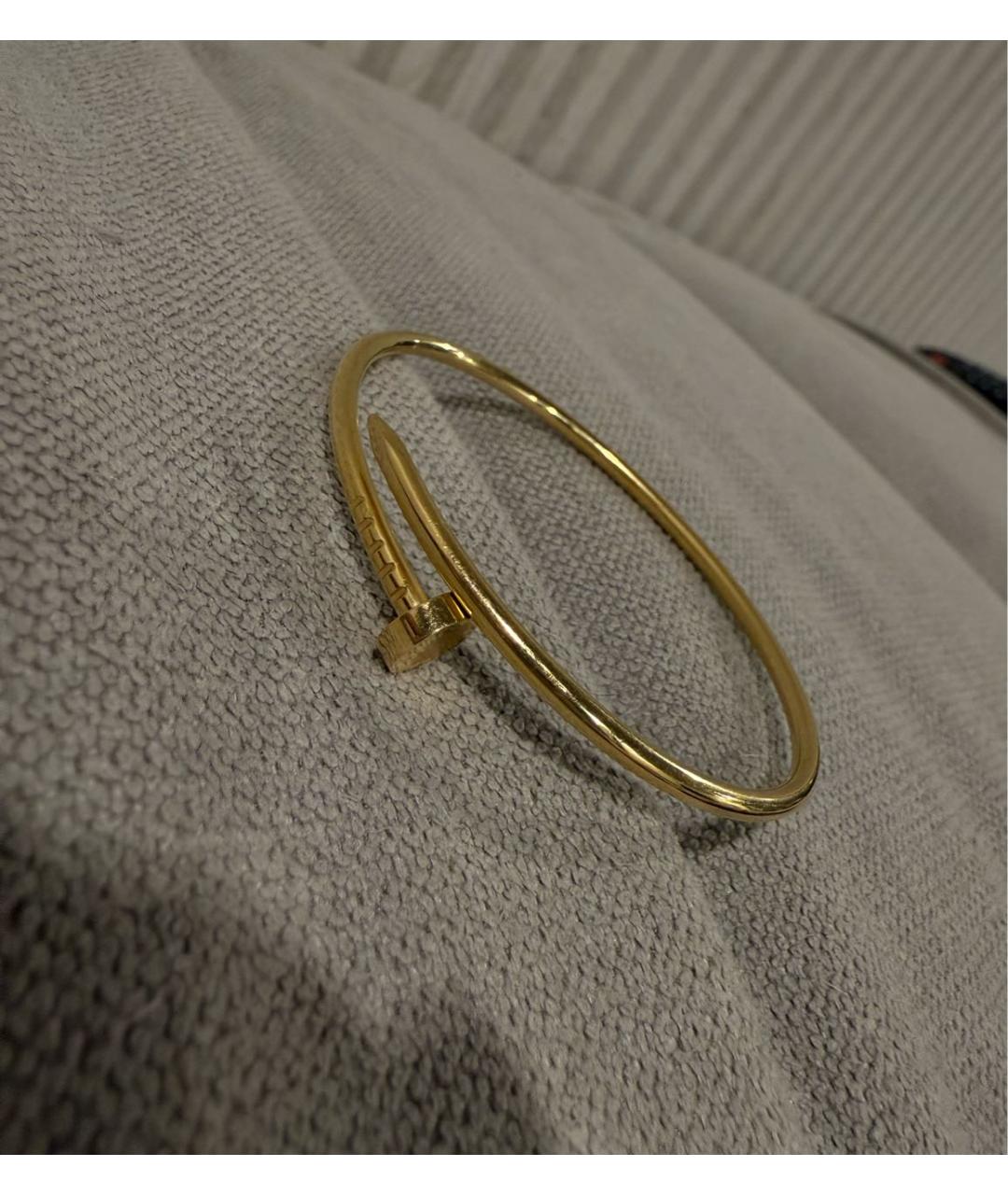 CARTIER Золотой браслет из желтого золота, фото 4