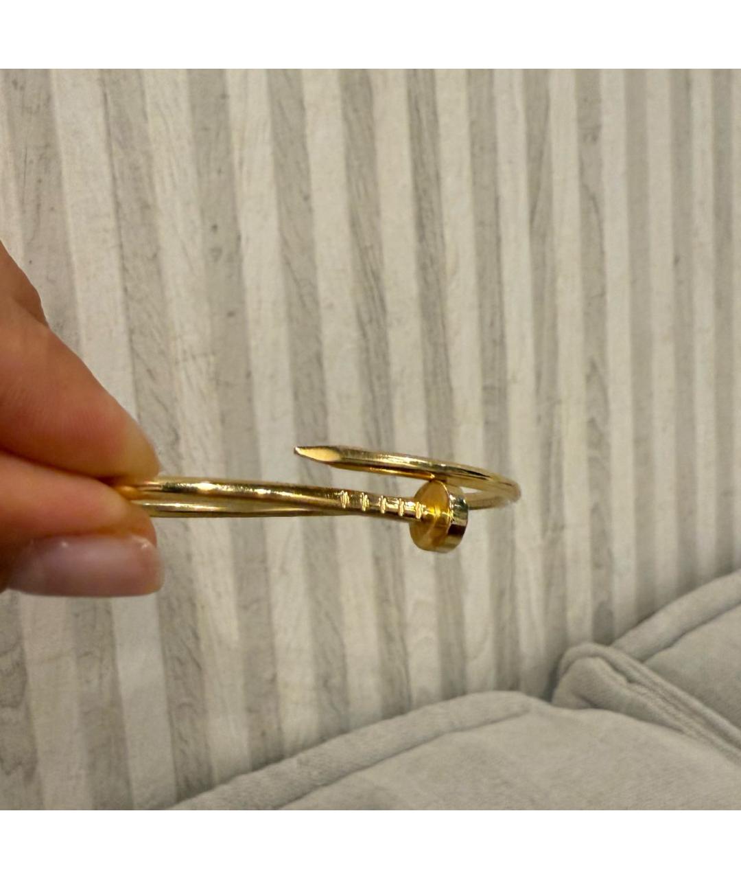 CARTIER Золотой браслет из желтого золота, фото 3