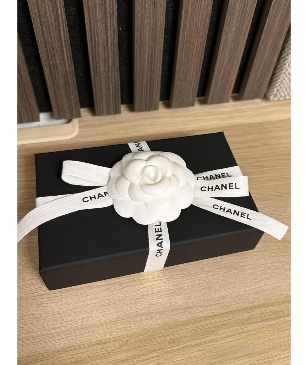 CHANEL Черный кожаный кардхолдер, фото 8