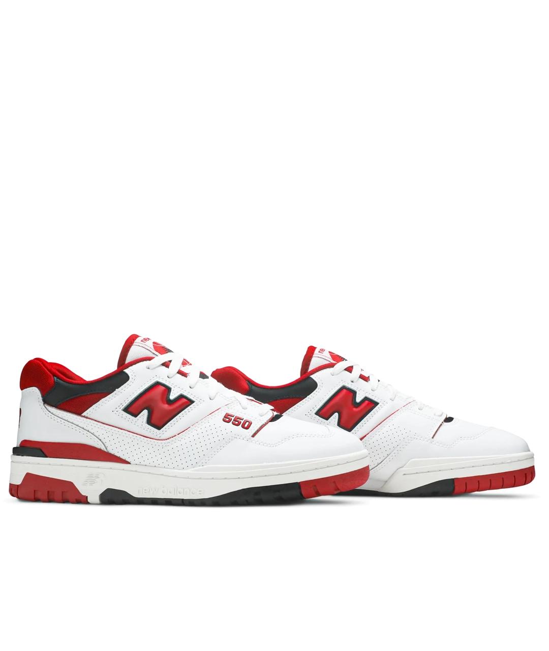 NEW BALANCE Белые кожаные кроссовки, фото 2