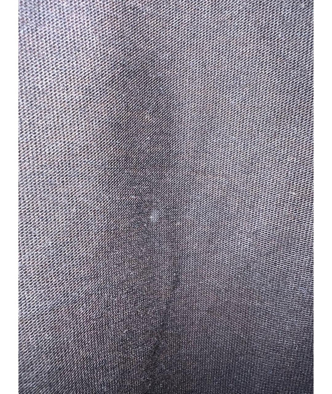 BALENCIAGA Черная хлопковая футболка, фото 4