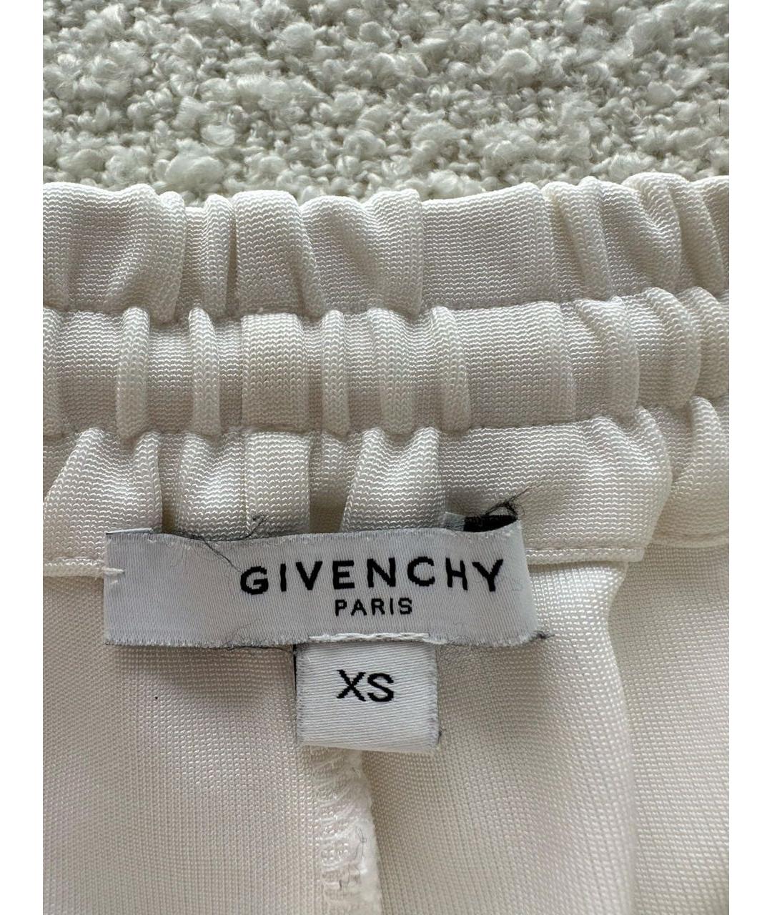 GIVENCHY Белые вискозные шорты, фото 5