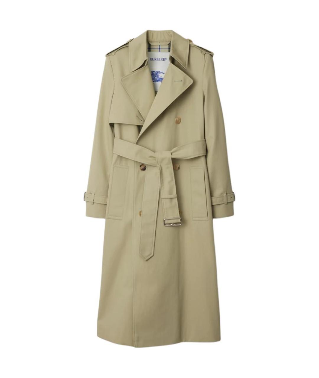 BURBERRY Коричневый тренч/плащ, фото 1
