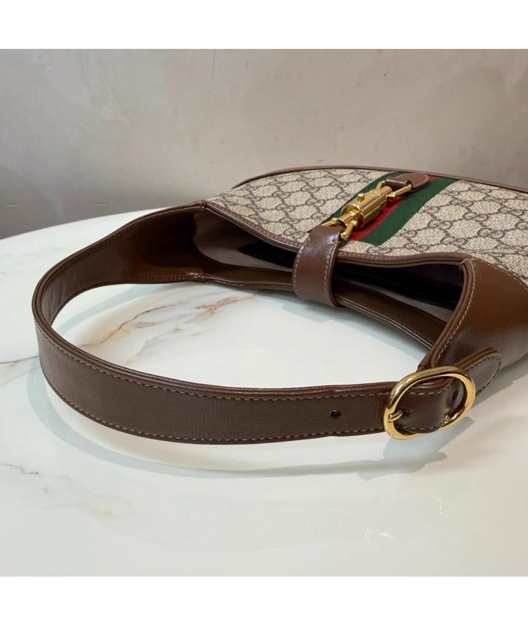 GUCCI Коричневая сумка через плечо, фото 6