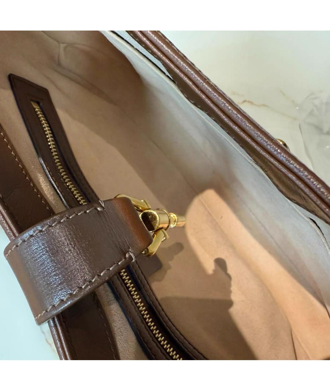 GUCCI Коричневая сумка через плечо, фото 8
