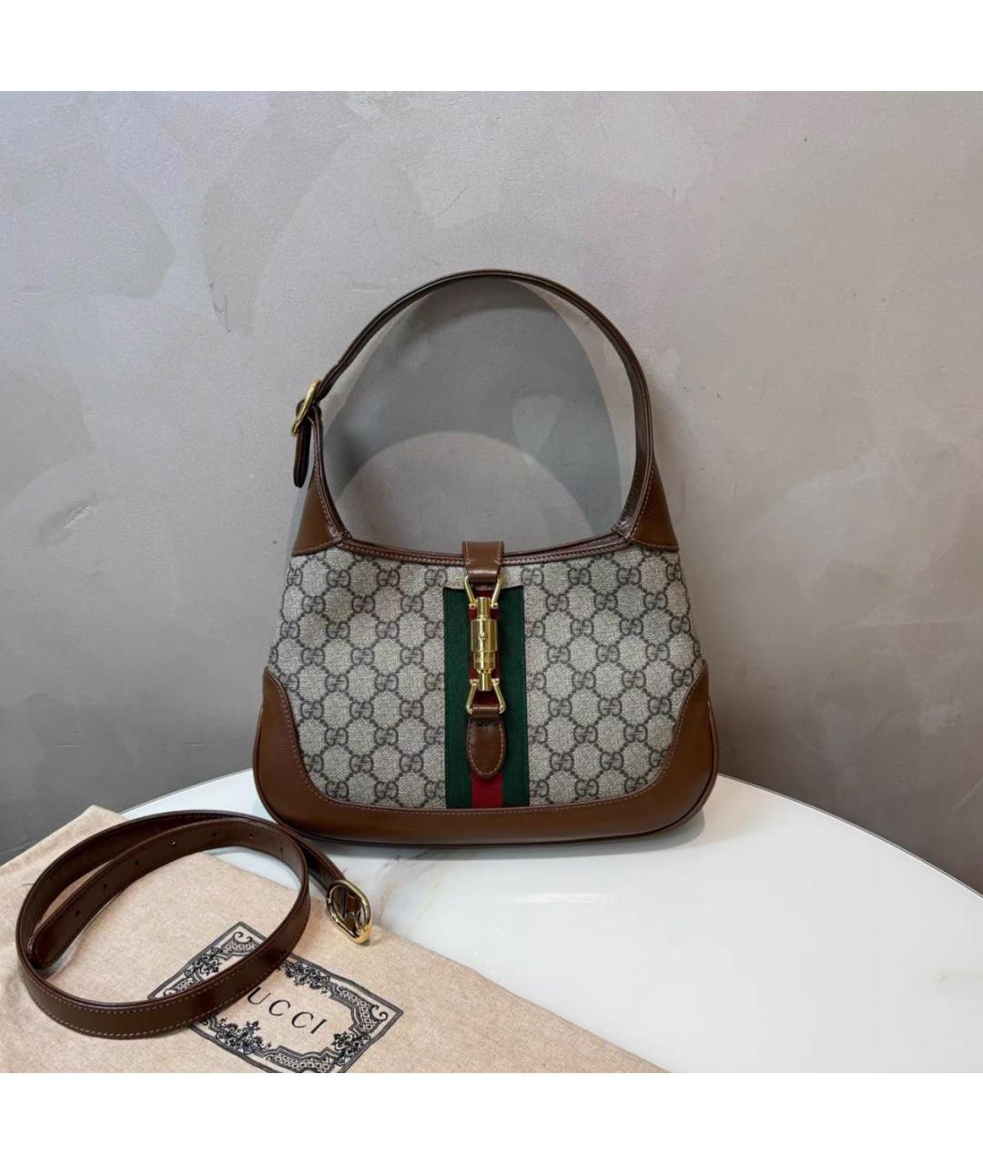 GUCCI Коричневая сумка через плечо, фото 9