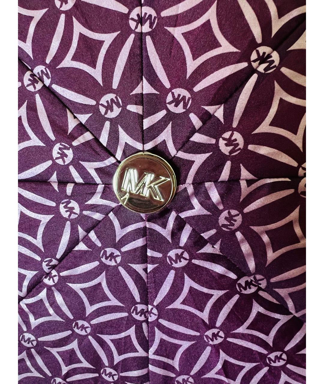 MICHAEL MICHAEL KORS Бордовый зонт, фото 5