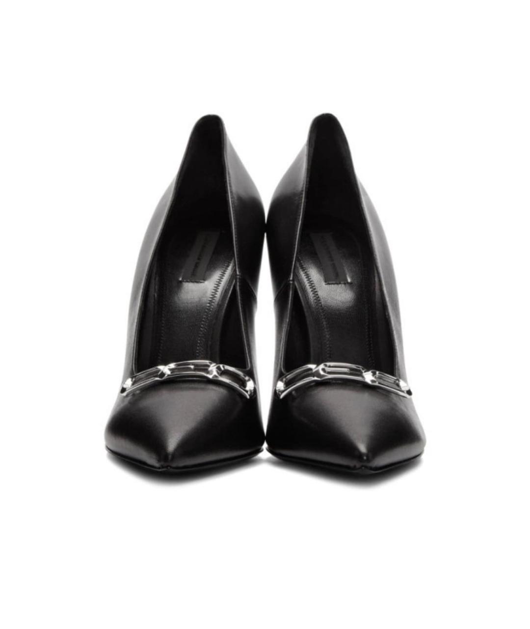 ALEXANDER WANG Черные кожаные туфли, фото 3