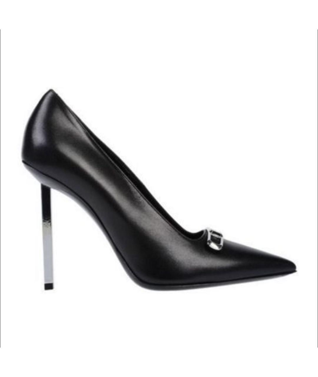 ALEXANDER WANG Черные кожаные туфли, фото 7