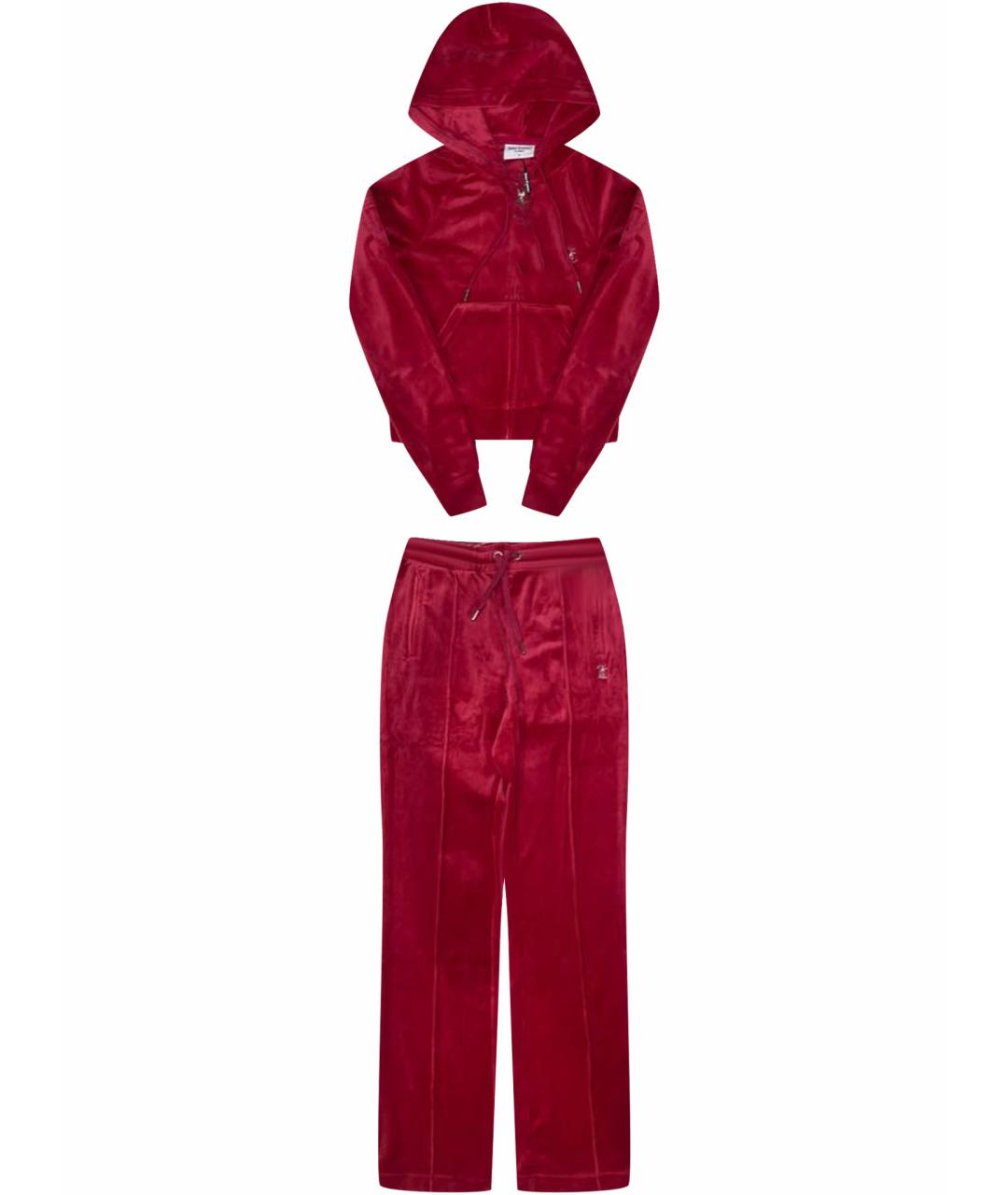 JUICY COUTURE Красный полиэстеровый спортивные костюмы, фото 1