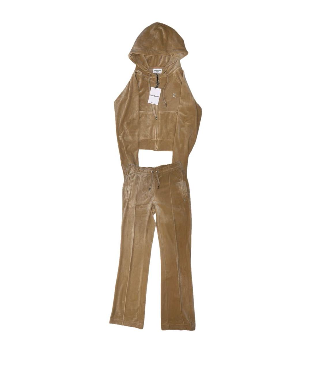 JUICY COUTURE Бежевый полиэстеровый спортивные костюмы, фото 1